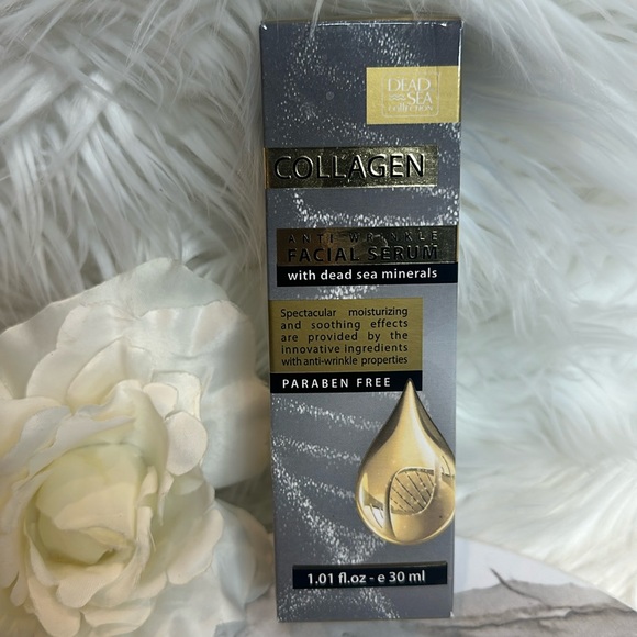 🆕 Dead Sea Collection Collagen Anti-Wrinkle Facial Serum 30 ml (1 oz) - Picture 4 of 5